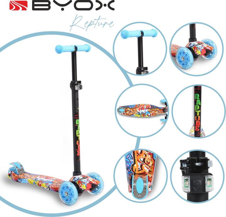 Produktbild Byox Kinderroller Scooter Rapture Alu