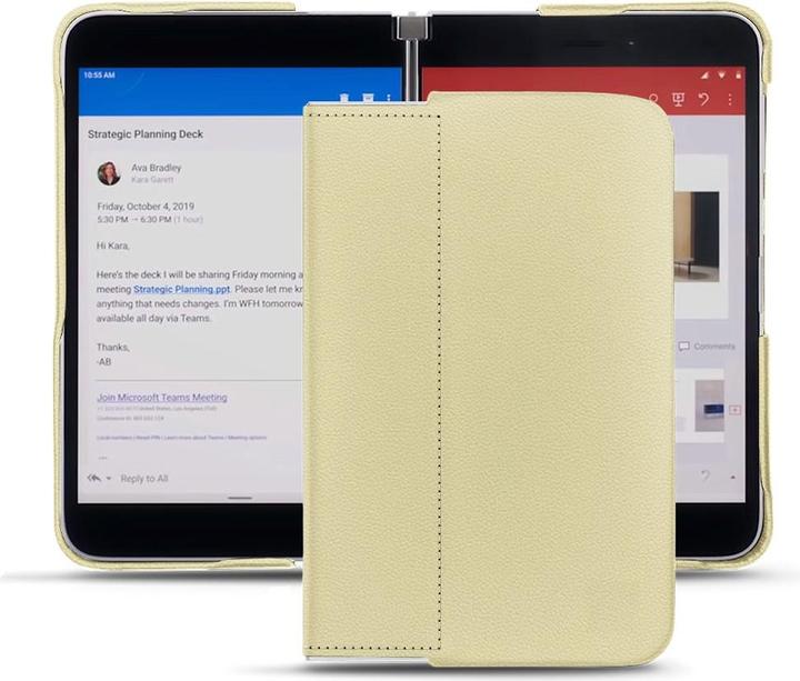 Actual product image Noreve Leather cover (Microsoft Surface Duo)