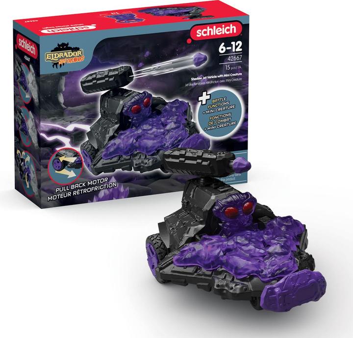 Productafbeelding Schleich Schaduwstraalvoertuig met Mini Cretaure