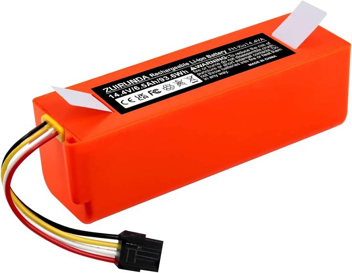 Actual product image Zuirunda Replacement battery