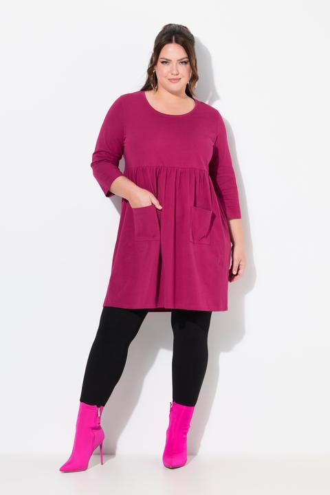 Actual product image Ulla Popken Empire Waist Patch Pocket Knit Tunic (50, 52)