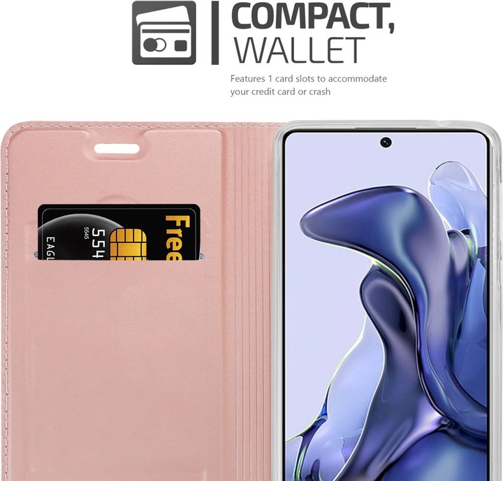 Actual product image Cadorabo Classy Book Case for Xiaomi 11T / 11T PRO (Xiaomi 11T)