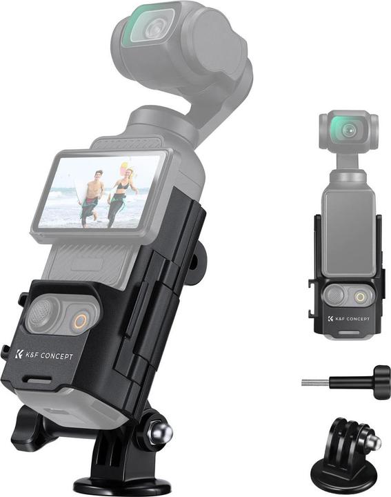 Image du produit K&F Concept Square Movie Blackout Kit, 2 Slots 4*5.65, +Sqaure Black Mist1/4, with 67/72/77/82/95mm Adapter Ring (Filtre Black Mist, 101.60 mm)