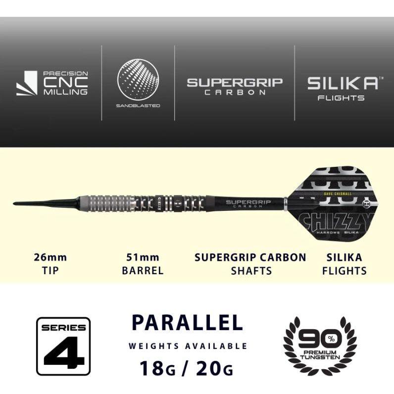 Harrows Dave Chisnall Chizzy Series 4 Softtip 18g (18 g)
