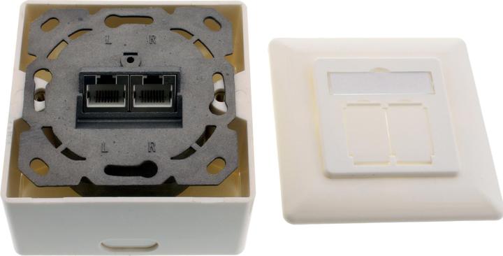 Actual product image InLine Cat.6A junction box