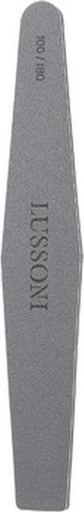 Tools for Beauty T4B LUSSONI MYLAR Trapezoid Nail File 100/180 Grit for Gel or Acrylic Nails