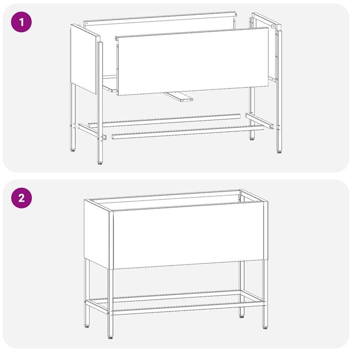 Produktbild vidaXL Gartenblumentopf