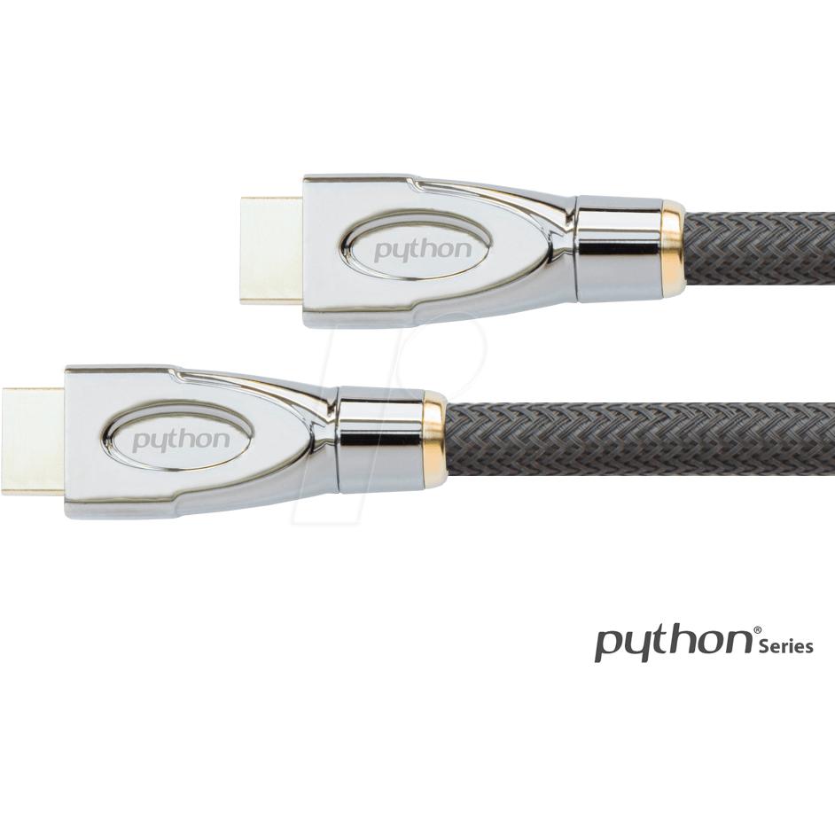 Python HDMI (Typ A) — HDMI (Typ A) (1 m, HDMI), Video Kabel