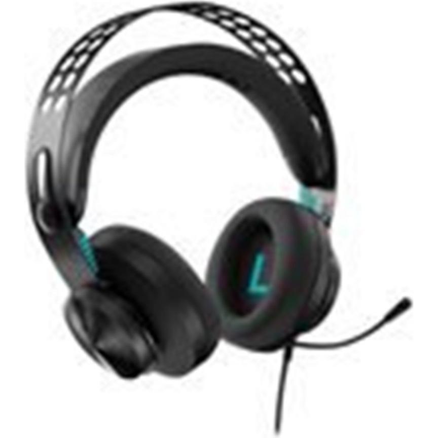 Lenovo Legion H300 Kopfhörer Verkabelt Kopfband Gaming Schwarz (Kabelgebunden), Gaming Headset, Schw