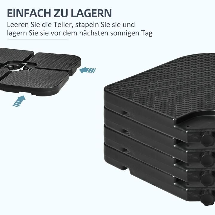 Produktbild Outsunny Sonnenschirmständergewicht