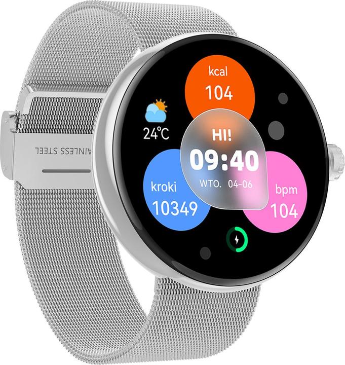Image du produit Forever smartwatch Forevive 5 SB-365 argent (43 mm)