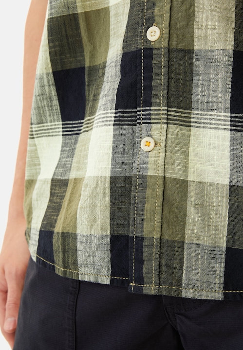Image du produit Camel Active Kariertes Kurzarmhemd aus reiner Baumwolle (3XL)