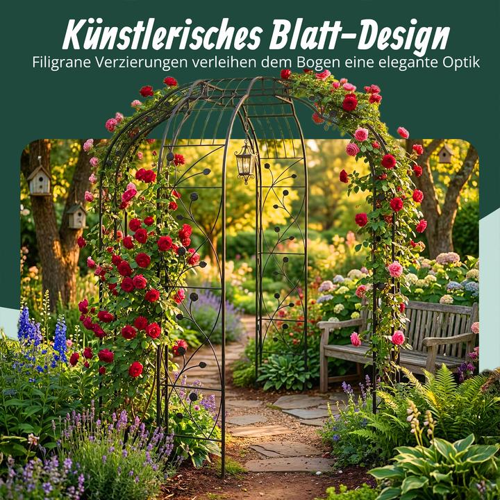 Immagine prodotto Relaxdays Padiglione per rose (199 cm, 199 cm)