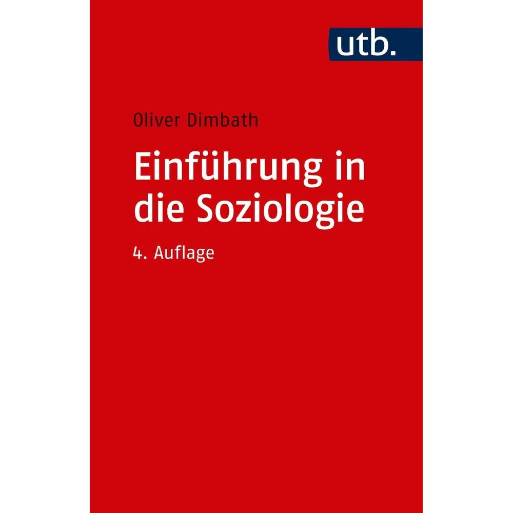 Thumbnail - Einführung in die Soziologie, Fachbücher von Oliver Dimbath