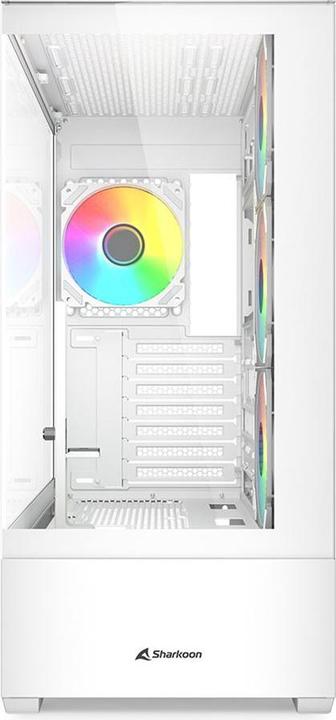 Produktbild Sharkoon AK6 RGB White ATX (weiss) (ATX, mATX, Mini-ATX)