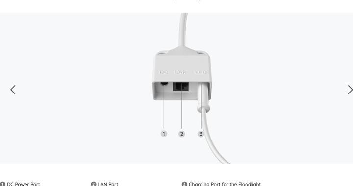 Actual product image Reolink Floodlight F750P 4K camera (4608 x 1728 pixels)