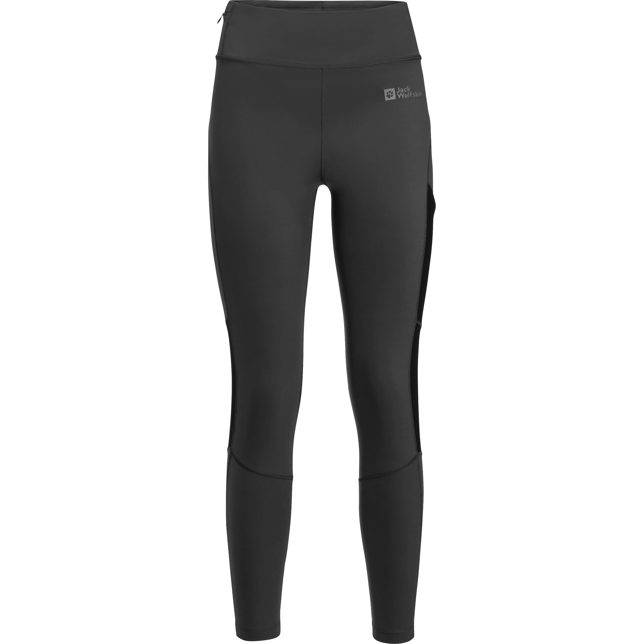 Jack Wolfskin, Damen, Tights, Kensteig Tights W (XXL), Schwarz, XXL