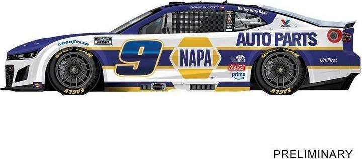 Actual product image Carrera NASCAR Camaro NextGen ZL1 Slot Car Model 2026 for Evolution