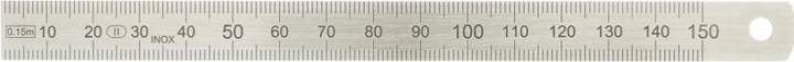 Magni Helios Preisser flexible steel rule (stainless spring steel, scale: top and bottom 150 mm) (15 cm, Steel)