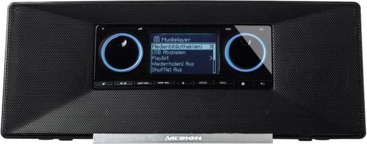Medion P85035 (MD87090) Radio Internet avec DAB+, FM, noir (FM, DAB+ DAB, WiFi)
