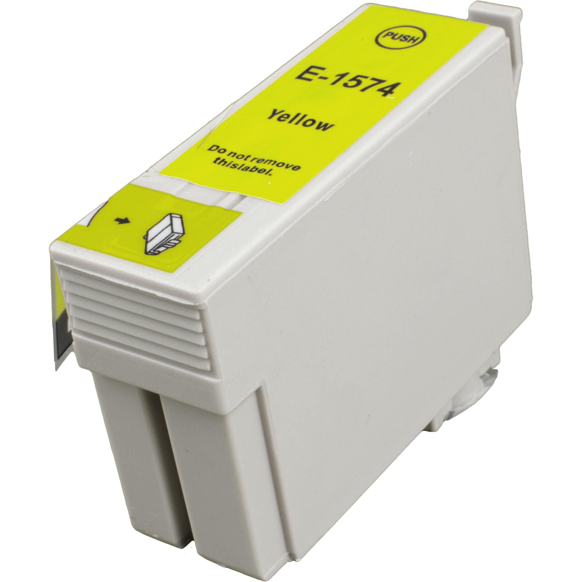 Ampertec, Druckerpatrone, Tinte ersetzt Epson C13T15744010 yellow (Y)