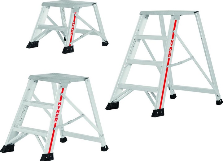 Produktbild kaiserkraft Alu-Klapptritt (Trittleiter, 72 cm)