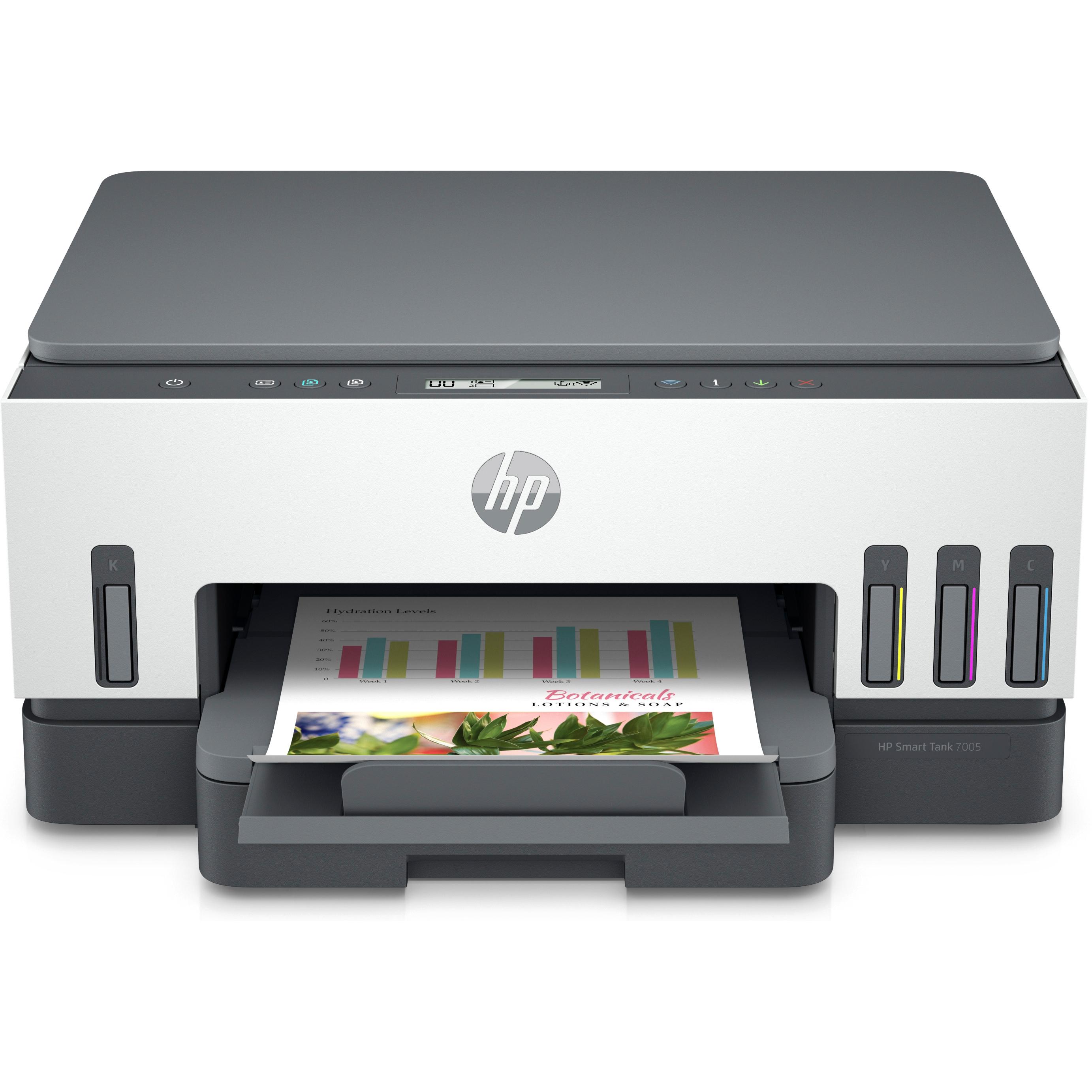 HP Smart Tank 7005 (Tintentank, Farbe), Drucker, Grau