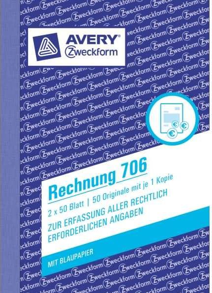 Immagine prodotto Avery Fattura (50 x)