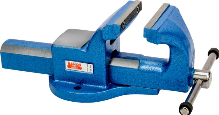 Actual product image Irimo Vice with square slide and interchangeable jaws, for heavy-duty use, compatible