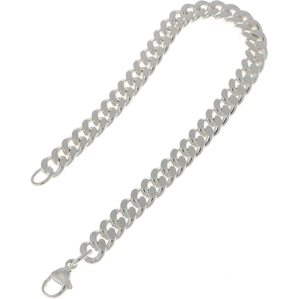Luxxos, Armschmuck, Panzerarmband 5,20 mm aus 925 Sterling Silber, (23 cm, 925 Sterling Silber)