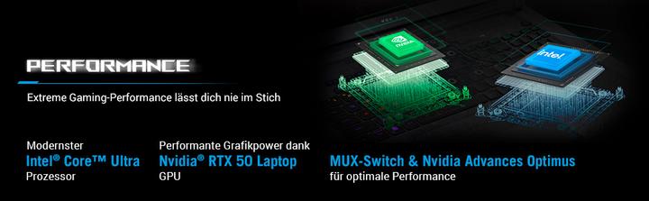 Produktbild ASUS ROG Strix G16 RTX 5070 Ti (16", Intel Core Ultra 7 255HX, 32 GB, 1000 GB, DE)