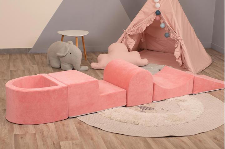 Actual product image Knorrtoys Spielblöcke soft - "Pink" (Child armchair)