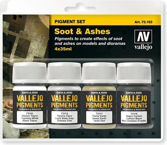 Actual product image Vallejo Pigments