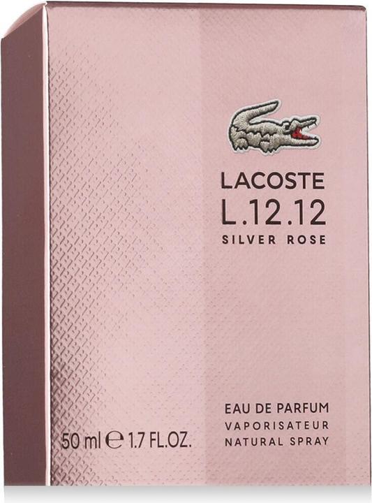 Image du produit Lacoste L.12.12 Silver Rose Eau De Parfum Spray 50ml (Eau de parfum, 50 ml)