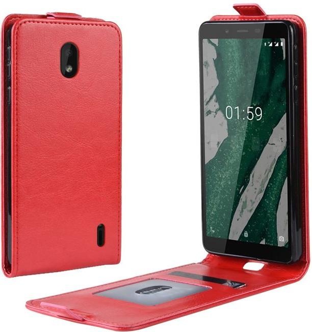 Produktbild MU Classic Leder Flipcase Hülle (Nokia 1 Plus)