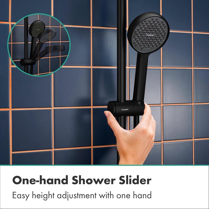 Image du produit hansgrohe Doucheset avec douchekop économe en eau, doucheslang et douchestang
