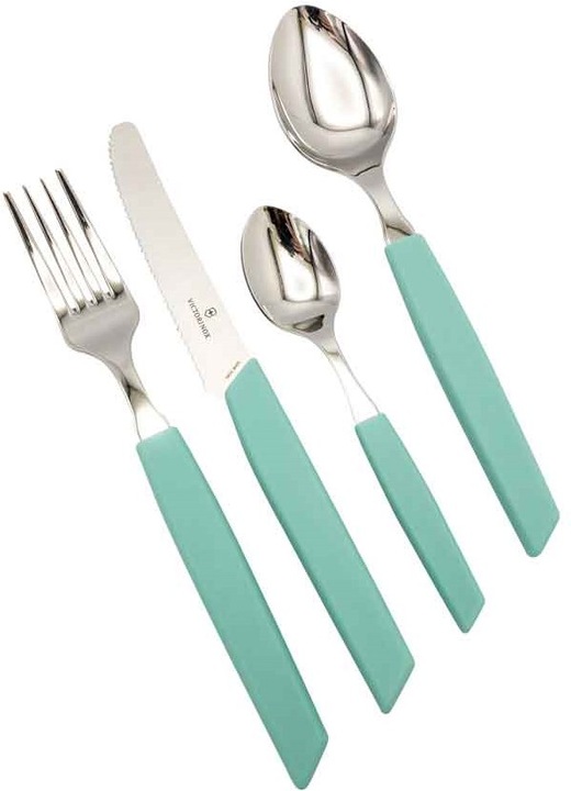 Productafbeelding Victorinox Bestekset Swiss Modern 24 stuks, Mint (24 Stuk, Bestekset)