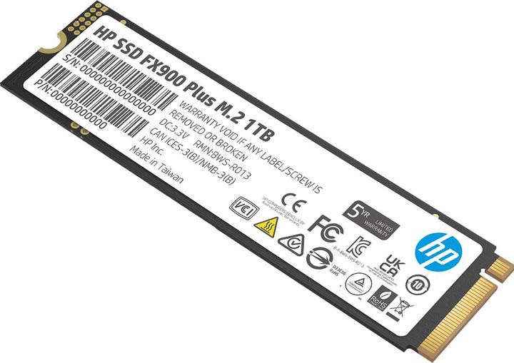 HP SSD EX900 PLUS 1TB (1000 GB, M.2 2280)