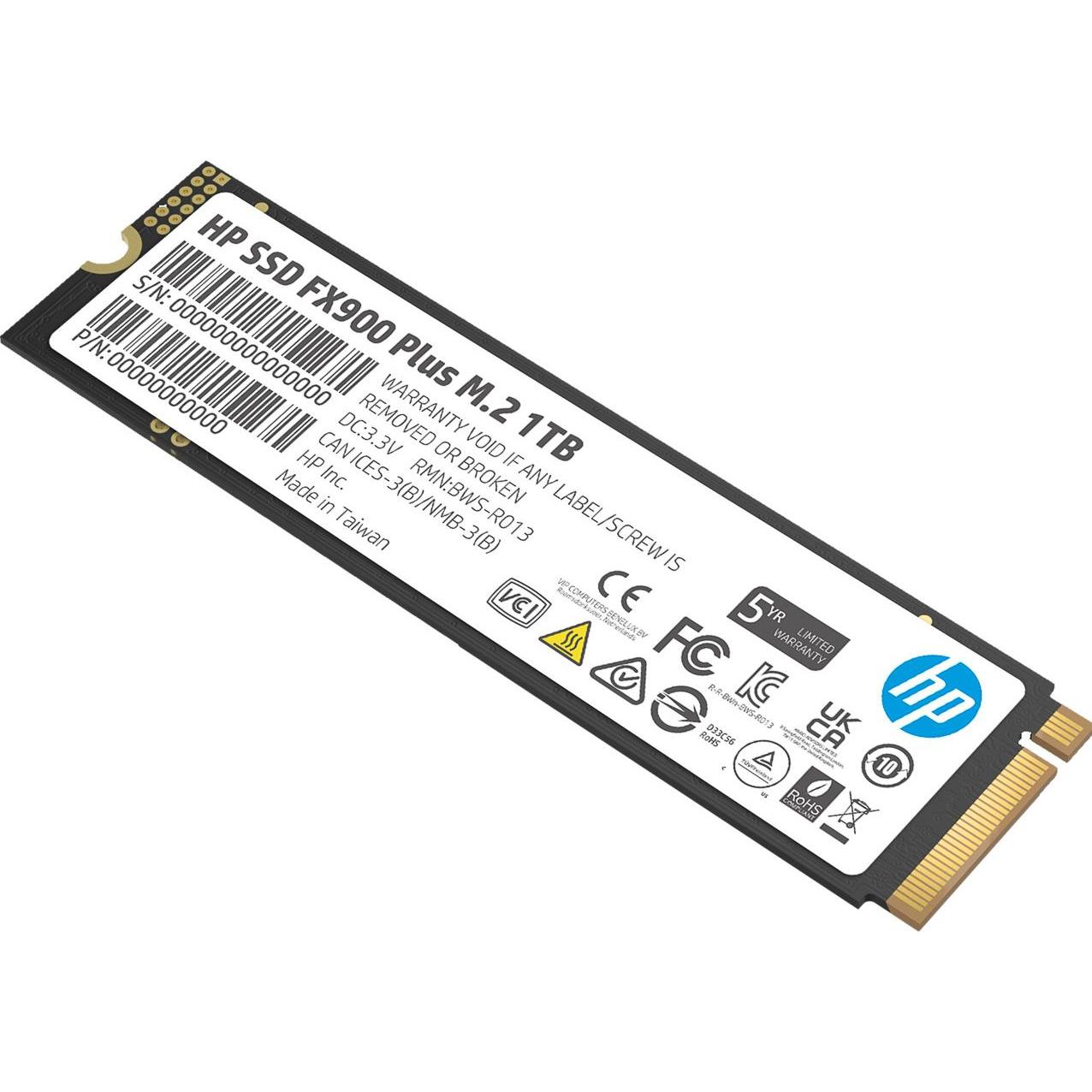 HP SSD EX900 PLUS 1TB (1000 GB, M.2), SSD