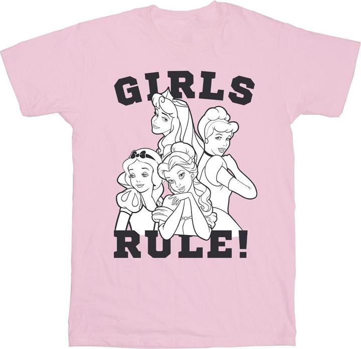 Image du produit Disney - T-shirt PRINCESSES GIRLS RULE - Fille (116)