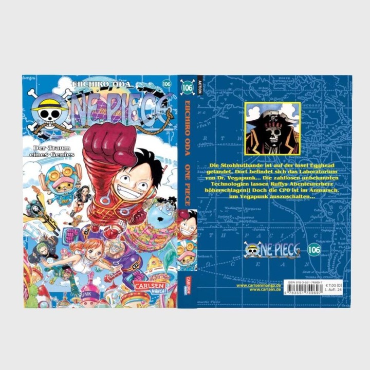 Produktbild One Piece 106 (Deutsch, Eiichiro Oda, 2024)