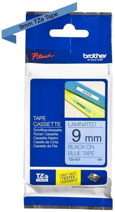 Produktbild Brother Tze-521 (0.90 cm, Blau)