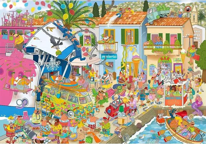 Actual product image Art Puzzle Puzzle 1000 pieces Harbour Hilarity (1000 pieces)