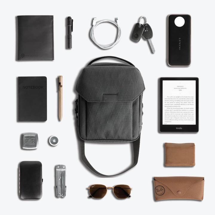 Actual product image Wandrd X1 Cross Body Bag Large Zwart (Camera shoulder bag, 1.60 l)