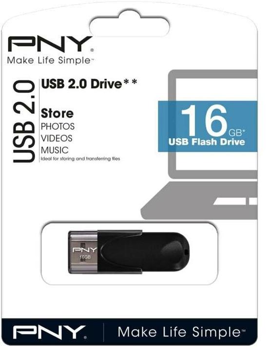 Produktbild PNY Attaché 4 (16 GB, USB-A)