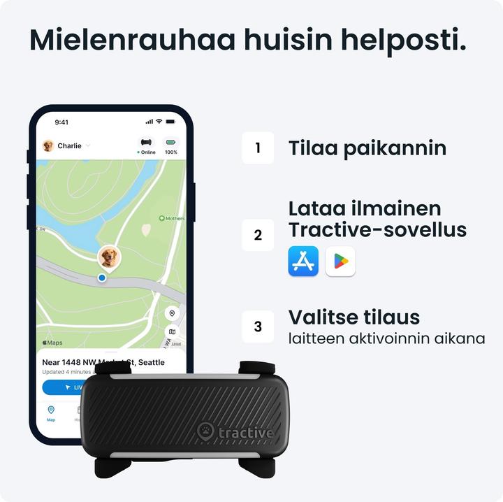 Immagine prodotto Tractive GPS Tracker Dog 6 (Cane, Passeggiare)