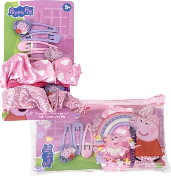 Peppa Pig Haarschmuck Rosa 10 Stücke