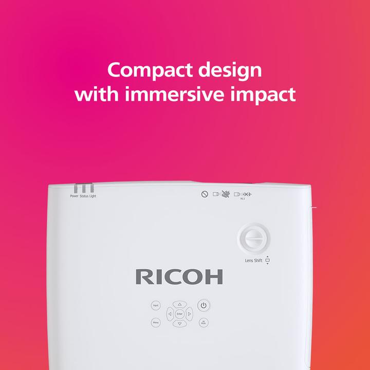 Productafbeelding RICOH PJ WUL5A50 30-300p WUXGA (WUXGA, 5200 lm)