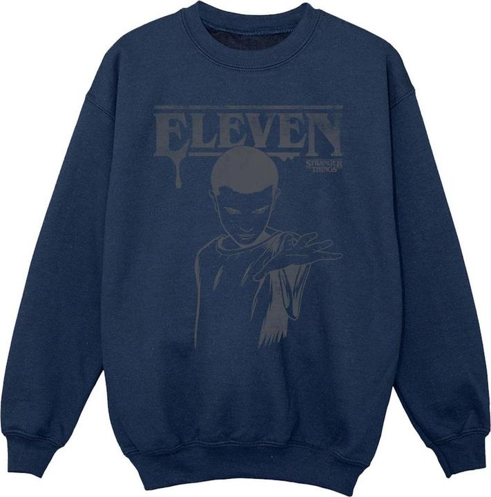 Produktbild Netflix Stranger Things Dark Eleven Sweatshirt Mädchen (128)