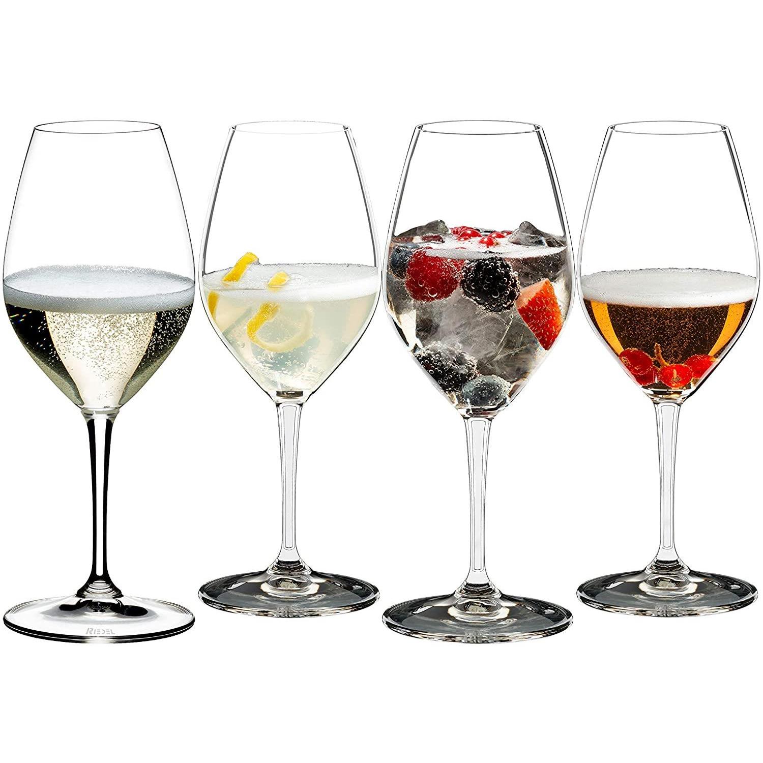 Riedel Champagnergläser Mixing (44 cl, 4 Gläser, Sektgläser) (5515-58)